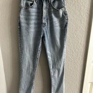 Abercrombie & Fitch Light Blue Ultra High Rise Jeans